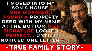 My Son Forged My Signature To Sell My Late Wife's Property. I Made One Call That Changed Everything
