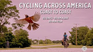 [ENG] Cycling across America. Coast to coast in 80 days, 80 km a day. A 80 min movie.