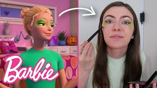 I Tried Following A Barbie Vlogs Forest Fairy Makeup Tutorial