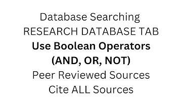 Super Simple Series: Databases Searching
