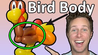 Bird Body  Beginner Balloon Twisting Technique #6