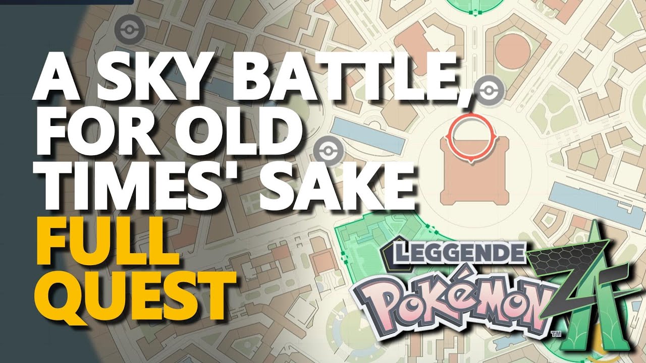 A Sky Battle, for Old Times' Sake FULL QUEST Pokemon Legends Z-A
