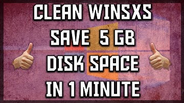 How to clean WinSXS folder & Save 5GB disk space in 1 minute with 1 command! [2019]