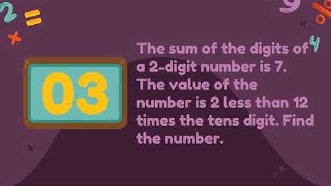 Solving Digit-Related Problems