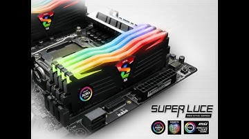 The Geil Super Luce RGB memory allows the installation of Aura Sync with non-Asus motherboards.