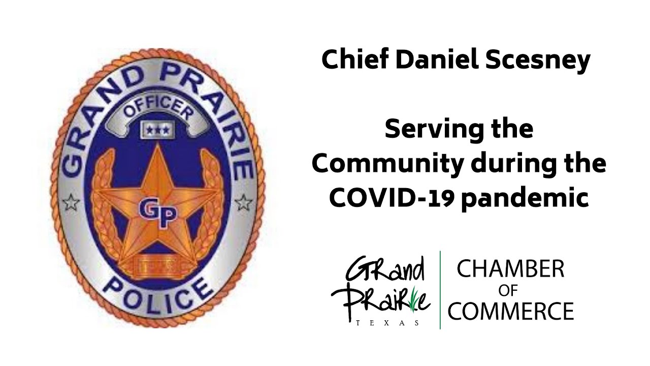 Grand Prairie Police Department and the Grand Prairie Chamber YouTube
