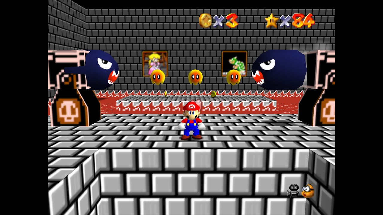 Bowser 2D Castle | Wing Cap + Overworld Star - SM64 Power Star Madness