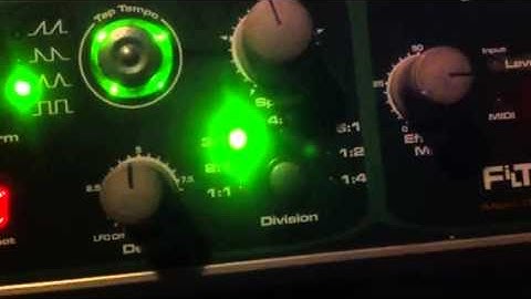 Electrix Filter Factory LFO Division control changing