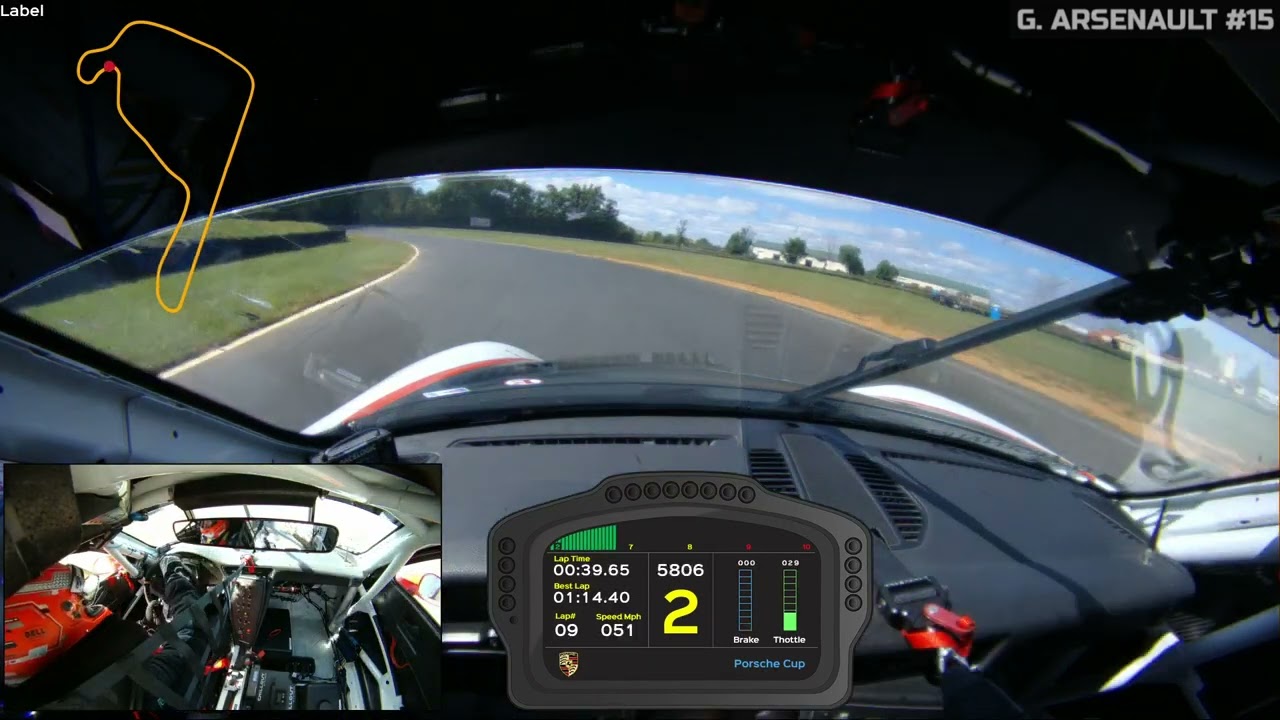 Summit Point Raceway Porsche GT3 Cup Testing - YouTube