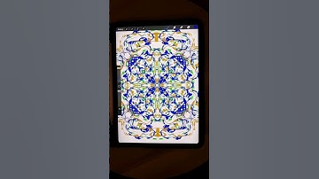 New symmetric art! #symmetric #procreateart #procreate #art #satisfyingart #procreatebrushes