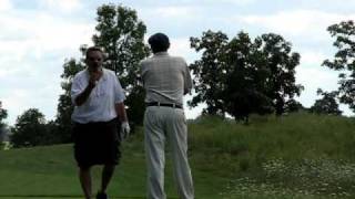 Pissed off Golfer