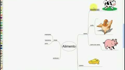 Learn a Language using Free Mind  from Source Forge