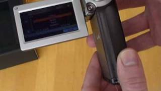 Sony HDR-TG3E handycam unboxed - YouTube