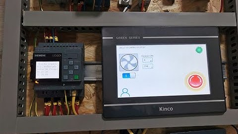 Configuración inicial HMI Kinco con LOGO8 Siemens