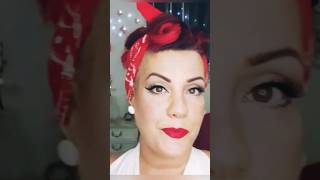Maquillaje PINUP #PINUP #pielmadura