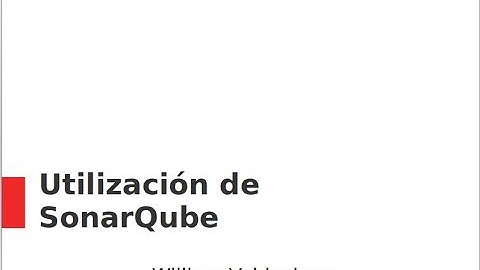 SonarQube sobre proyecto Java