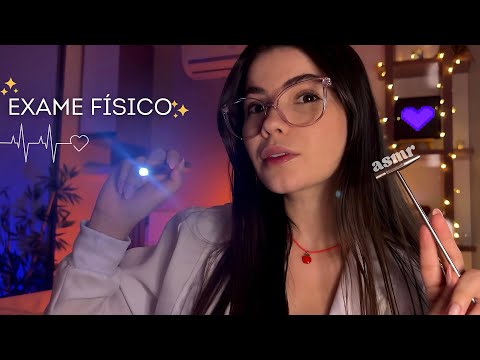ASMR | Exame Físico Pelo Seu CORPO