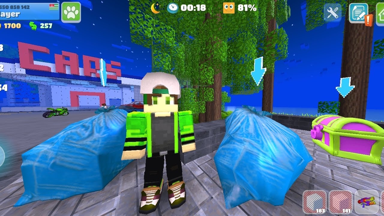 Partycraft TRABALHANDO DE GARI NO PARTYCRAFT - YouTube