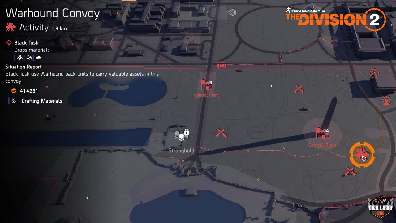 the division ข้อมูล New Update EP46:-The Division 2-วิธีฟาร์มlevelของนาฬิกาSHDโดย Warhound Convoy Activity ในTakeshi มีคำตอบ