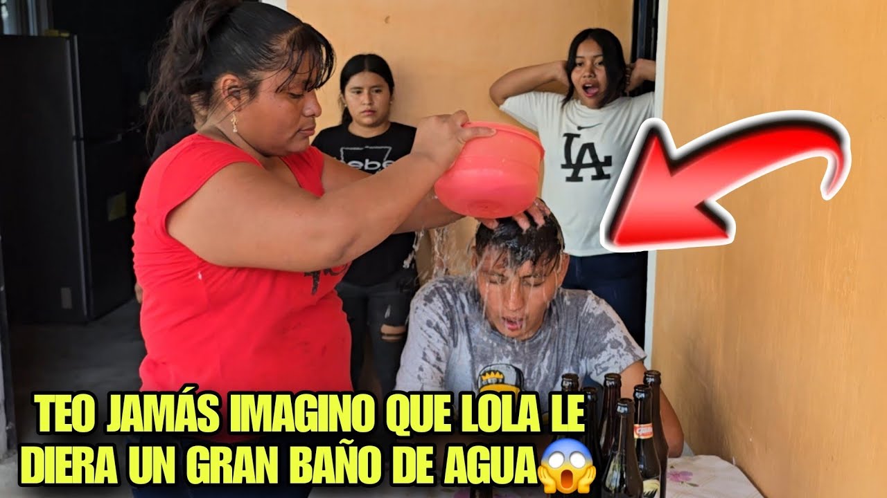 Con Un Baño De Agua Fria Le Quito La Volencia LOLA A MATEO, Esto Jamás Lo Imaginamos😱