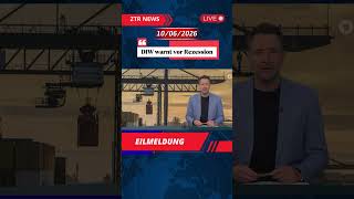 DIW warnt vor Rezession #DIW #Rezession #Wirtschaft #Deutschland #Konjunktur #News
