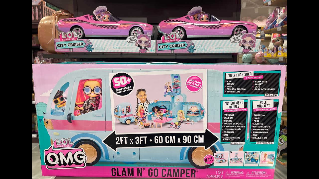 MDR Surprise ! Glam N' Go Camper - Campeur de Poupées