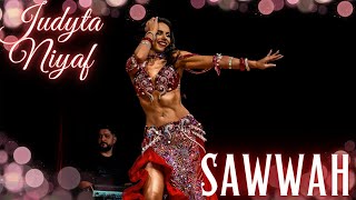 Judyta Niyaf Belly Dance - Sawwah LIVE Abdel Halim Hafez عبد الحليم حافظ - سواح رقص شرقي #bellydance
