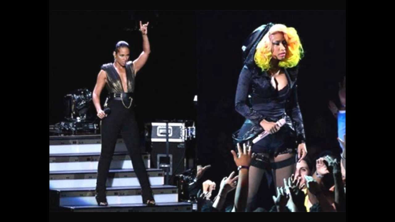 Alicia Keys Girl On Fire featuring Nicki Minaj (Live) YouTube