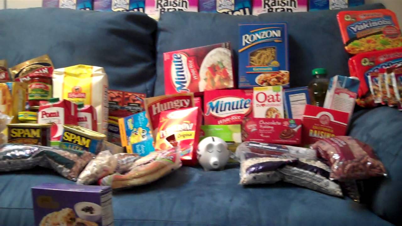 Food Storage on Food Stamps - The Big Reveal 2 - YouTube