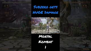 Subzero HUGE Meterless Combo #MK1 #combos #subzero