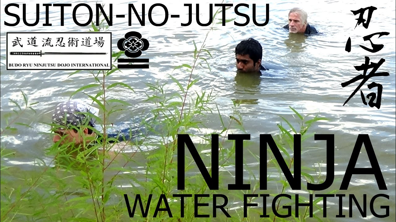 NINJA WATER FIGHTING 🥷🏻 2016 Suiton-no-jutsu Keiko Workshop