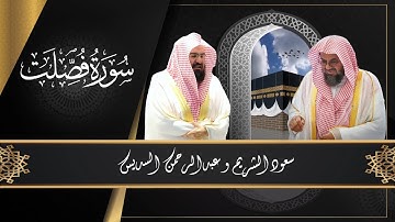 041 :سورة فصلت (من روائع الشيخين سعود الشريم و عبدالرحمن السديس)