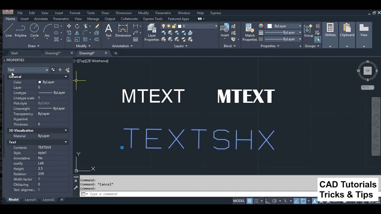 convert text to mtext autocad lt