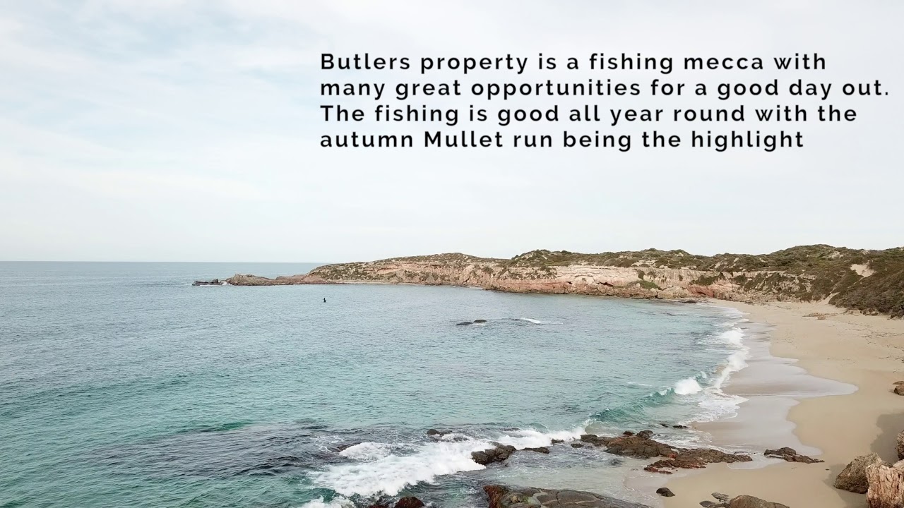 Fishing spots at Butlers Beach, Yorke Peninsula SA YouTube