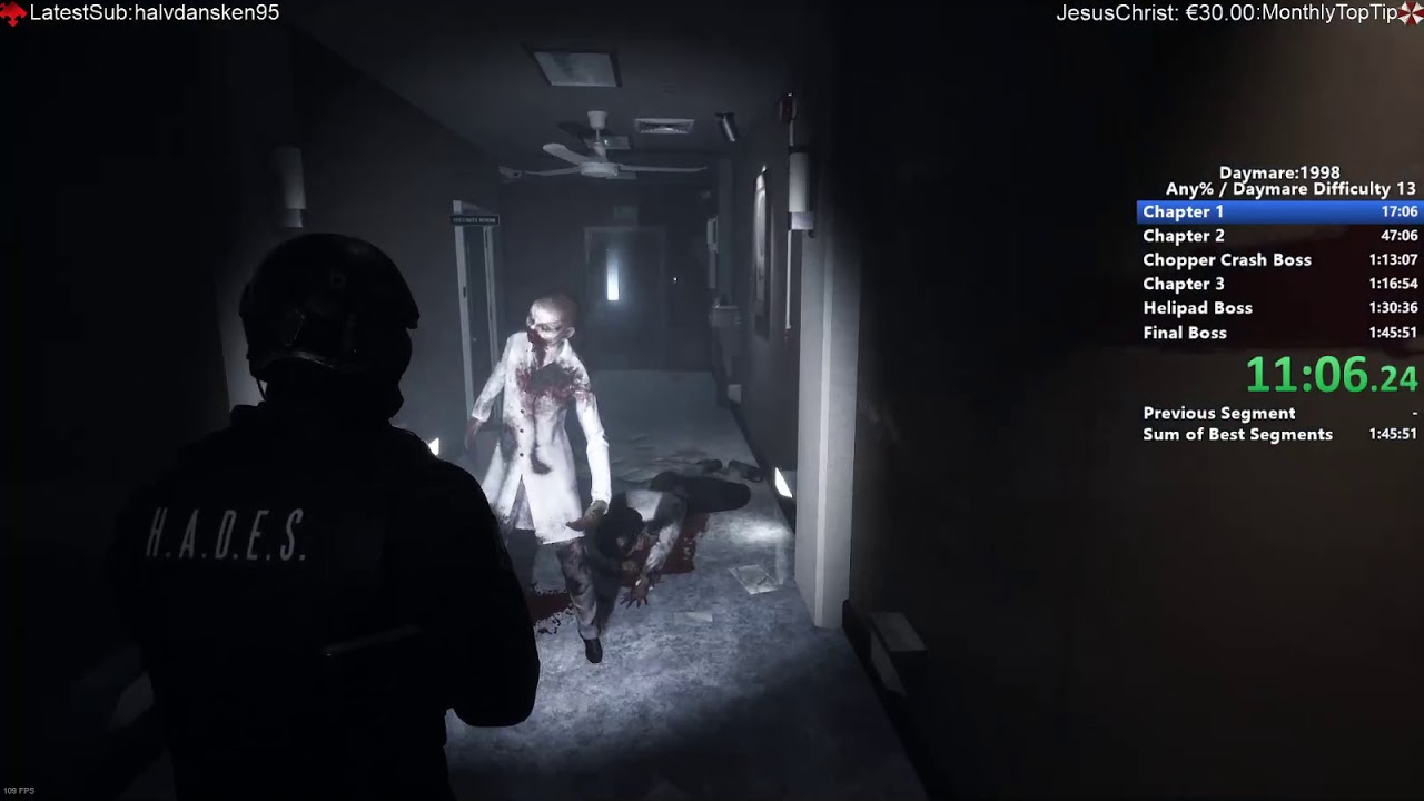 Daymare:1998 Speedrun 