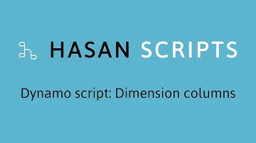 HS#2: Dynamo Python: dIMENSION cOLUMNS