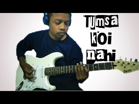 TUMSA KOI NAHI YESHUA BAND   LEAD GUITAR COVER