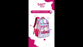 MOCHILA HOLOGRÁFICA ESCOLAR DA LULUCA CLIO STYLE