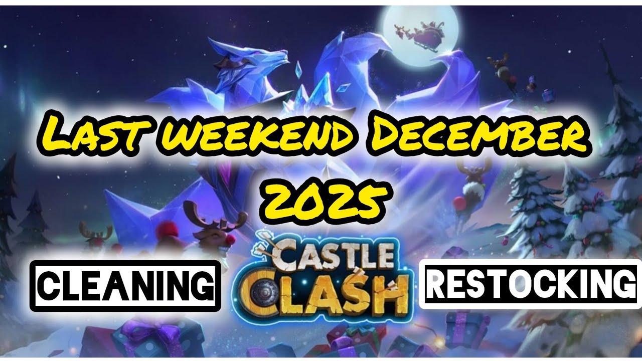 Clearing warehouse + 50K Gems Spend🔥 Last December Weekend | Castle Clash