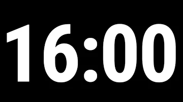 16 Minute Countdown Timer | 16 Minute Timer | 16 Minute Countdown | Alarm Clock | Ambience Sounds