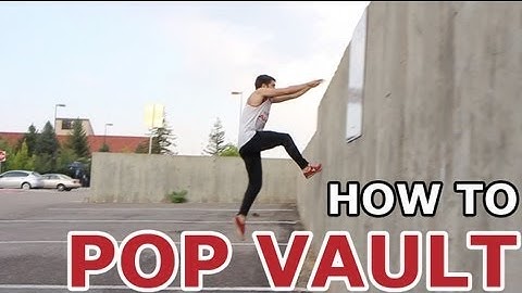 How to POP VAULT (beginner parkour tutorial)