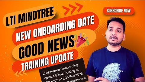 🔥 LTI MINDTREE ONBOARDING NEW DATE OUT 2025 | TRAINING FULL UPDATES | 25 FEB