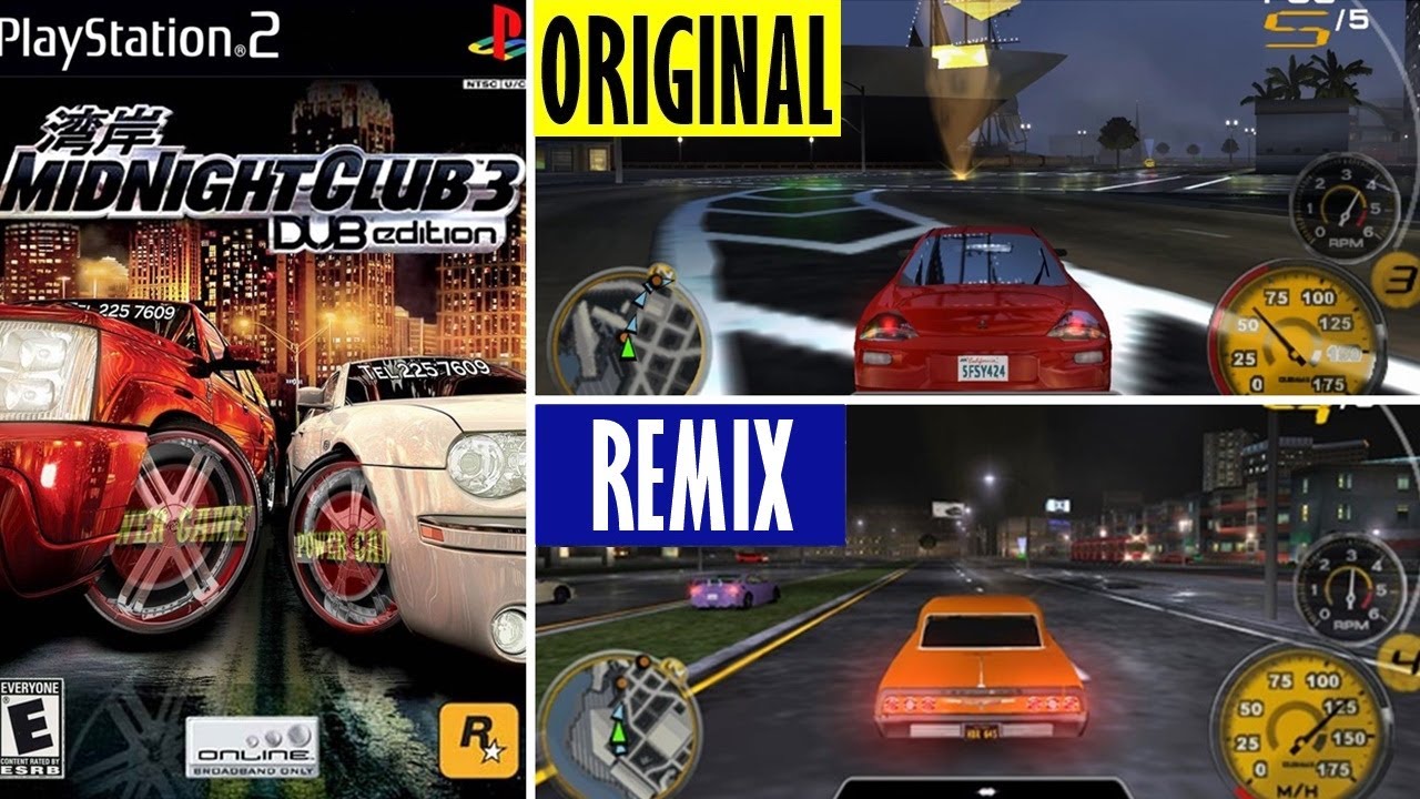 Actualizar 46+ imagen midnight club 3 dub edition vs remix