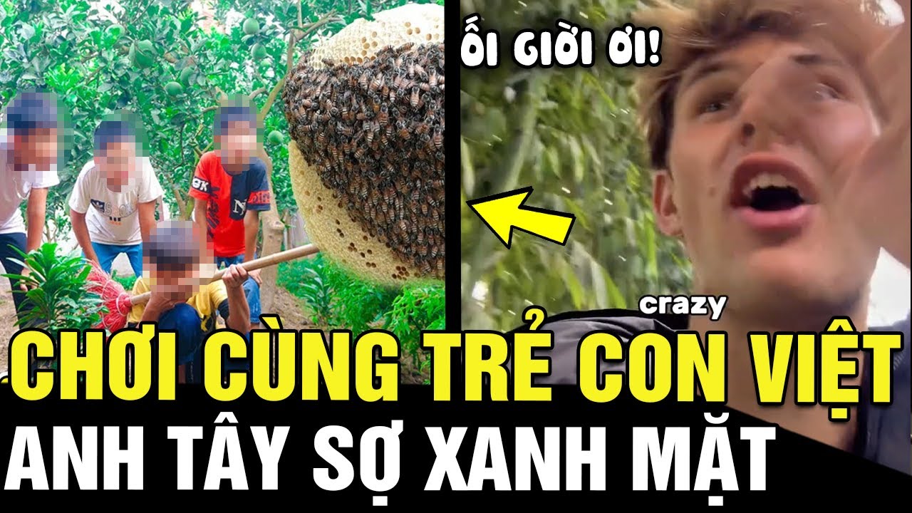 Đi chơi cùng trẻ con, khách tây vừa chạy vừa hét to : “CON NÍT Ở ĐÂY NGHỊCH QUÁ” | Tin nhanh 24h