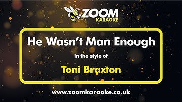 Thumbnail of Toni Braxton - He Wasn't Man Enough - Karaoke Version from Zoom Karaoke