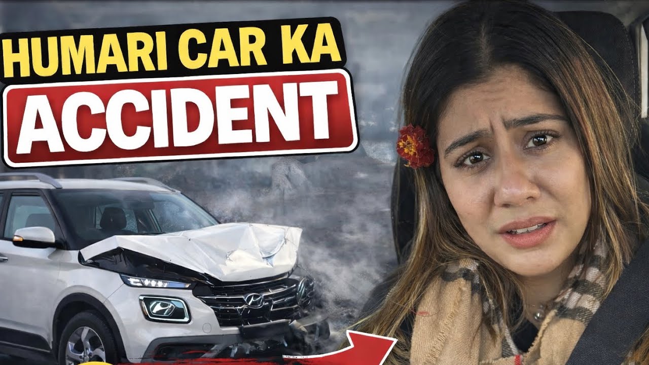 Gaadi thok di kisi ne! 😳