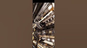 Blender 3D Spaceship Interior - Sci-fi concept