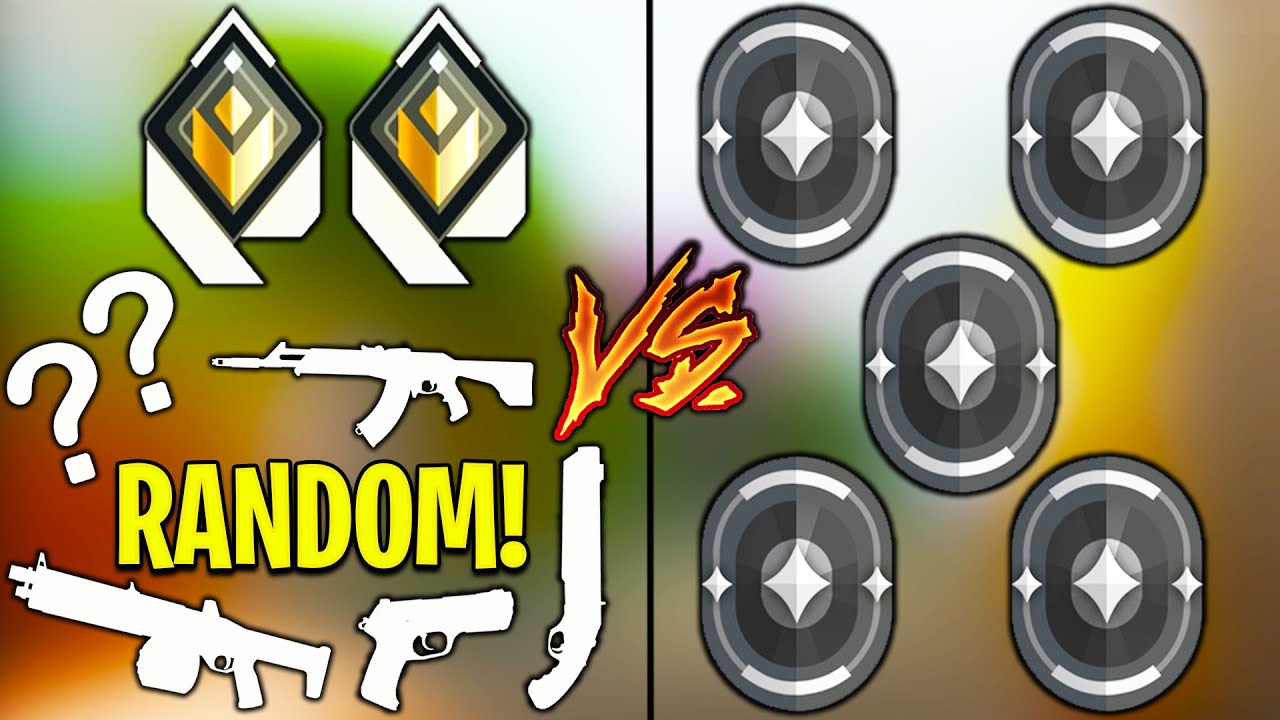 Valorant: 2 Radiant VS 5 Iron Players, BUT Radiant use RANDOM WEAPONS ...