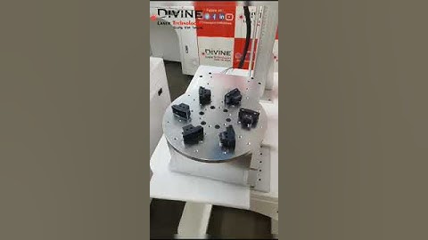 FIBER LASER MARKING MACHINE | INDEX ROTARY LASER MARKING MACHINE