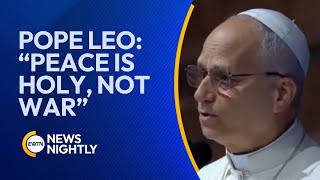 Pope Leo: “Peace Is Holy, Not War” at “Daring Peace” Event in Rome | EWTN News Nightly